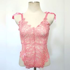 NEW Pink Valentine's lace lingerie (NEVER WORN)